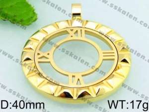 Stainless Steel Gold-plating Pendant - KP48938-K