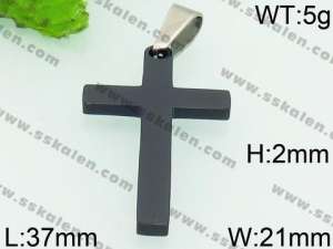 Stainless Steel Cross Pendant - KP53037-JE