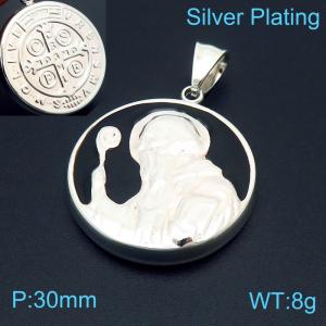 Silver-plating Pendant - KP56047-K
