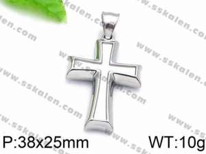Stainless Steel Cross Pendant - KP57822-Z