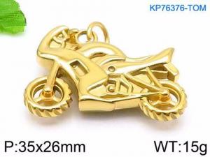 Stainless Steel Gold-plating Pendant - KP76376-TOM