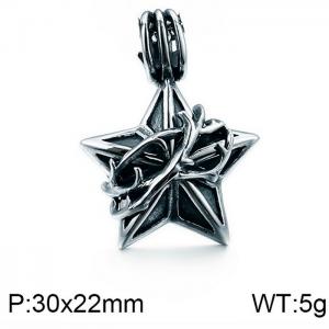 Stainless Steel Popular Pendant - KP77555-BD