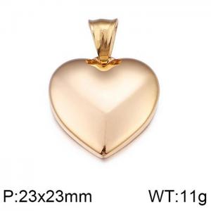 Stainless Steel Gold-plating Pendant - KP77990-Z