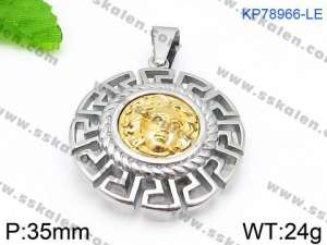 Stainless Steel Gold-plating Pendant - KP78966-LE