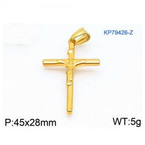 Stainless Steel Cross Pendant - KP79426-Z