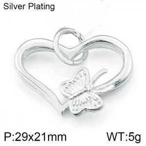 Silver-plating Pendant - KP79993-K