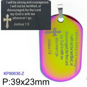 Stainless Steel Popular Pendant - KP80630-Z