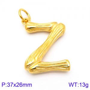 Stainless Steel Gold-plating Pendant - KP82122-KHX