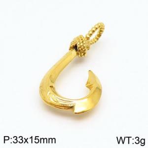 Stainless Steel Gold-plating Pendant - KP83360-TOM