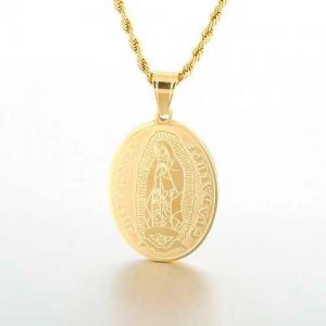 Stainless Steel Gold-plating Pendant - KP95955-JL