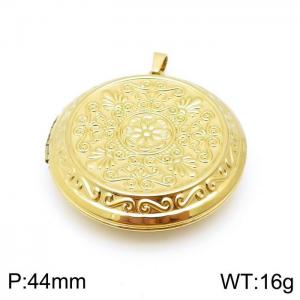 Stainless Steel Gold-plating Pendant - KP97069-JG