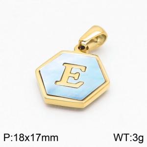 Stainless Steel Gold-plating Pendant - KP97714-LB