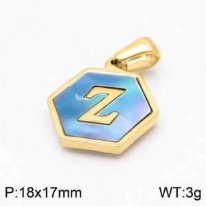 Stainless Steel Gold-plating Pendant - KP97733-LB