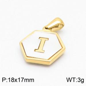 Stainless Steel Gold-plating Pendant - KP97744-LB