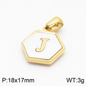 Stainless Steel Gold-plating Pendant - KP97745-LB