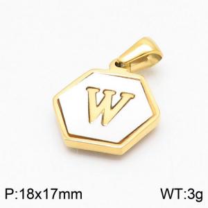 Stainless Steel Gold-plating Pendant - KP97759-LB