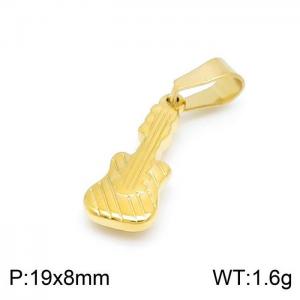 Stainless Steel Gold-plating Pendant - KP97910-Z