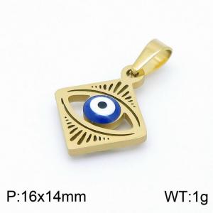 Stainless Steel Gold-plating Pendant - KP98481-HI