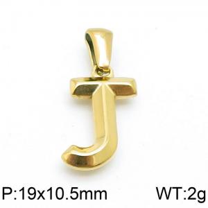 Stainless Steel Gold-plating Pendant - KP98614-LB