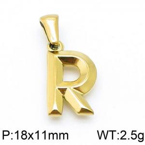 Stainless Steel Gold-plating Pendant - KP98622-LB