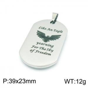 Stainless Steel Popular Pendant - KP98975-Z