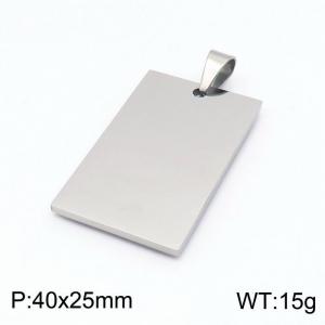 Stainless Steel Popular Pendant - KP99052-KD