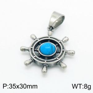 Stainless Steel Popular Pendant - KP99107-TGX