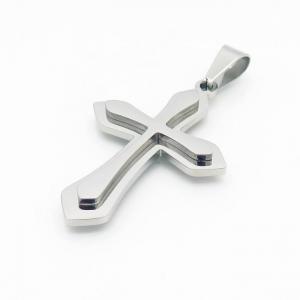 Stainless Steel Cross Pendant - KP99307-HR