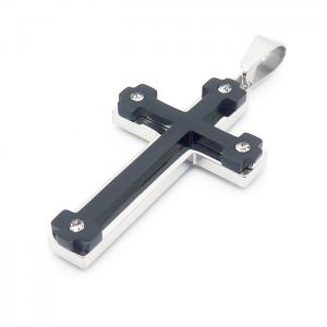 Stainless Steel Cross Pendant - KP99636-HR