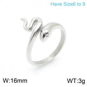 Stainless Steel Special Ring - KR100460-K