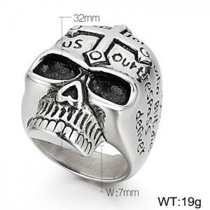 Stainless Steel Special Ring - KR100611-WGPK