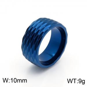 Stainless Steel Special Ring - KR100914-GC