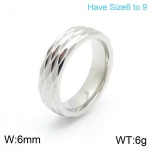 Stainless Steel Special Ring - KR101001-K