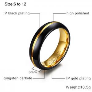 Tungsten Ring - KR102464-WGHS