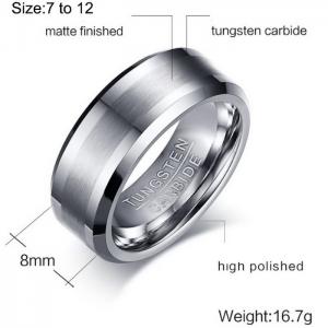 Tungsten Ring - KR102480-WGHS