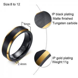 Tungsten Ring - KR102490-WGHS
