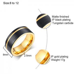 Tungsten Ring - KR102492-WGHS