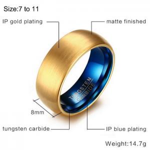 Tungsten Ring - KR102498-WGHS