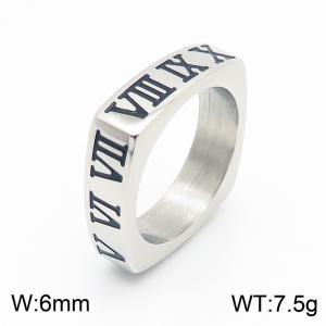 Stainless Steel Special Ring - KR103543-GC