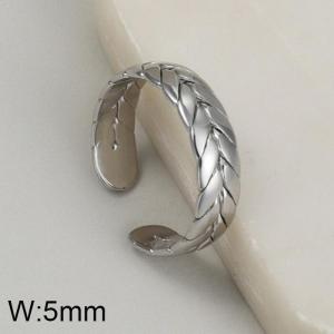 Stainless Steel Special Ring - KR103559-WGFL