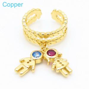 Copper Ring - KR104475-TJG