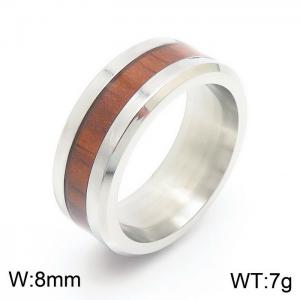 Stainless Steel Special Ring - KR104637-WGCS