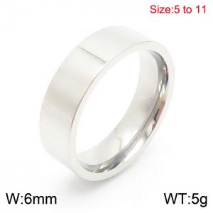 Stainless Steel Special Ring - KR104642-WGLO