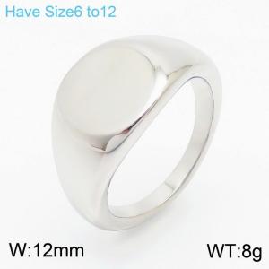 Stainless Steel Special Ring - KR104688-K