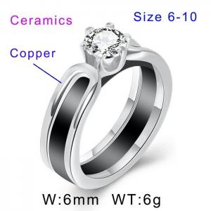 Stainless steel with Ceramic Ring - KR104971-WGZJ