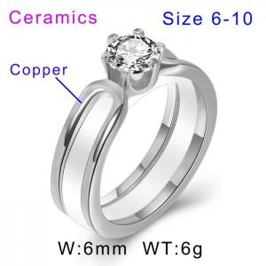 Stainless steel with Ceramic Ring - KR104973-WGZJ