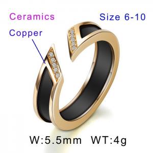 Stainless steel with Ceramic Ring - KR104986-WGZJ