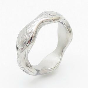 Stainless Steel Special Ring - KR107528-TOM