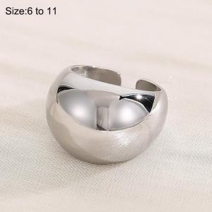 Stainless steel ring - KR108577-KJX