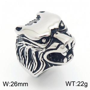 Stainless Steel Special Ring - KR109970-HL